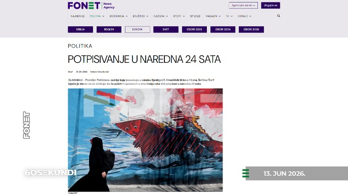 Vesti u 60 sekundi
